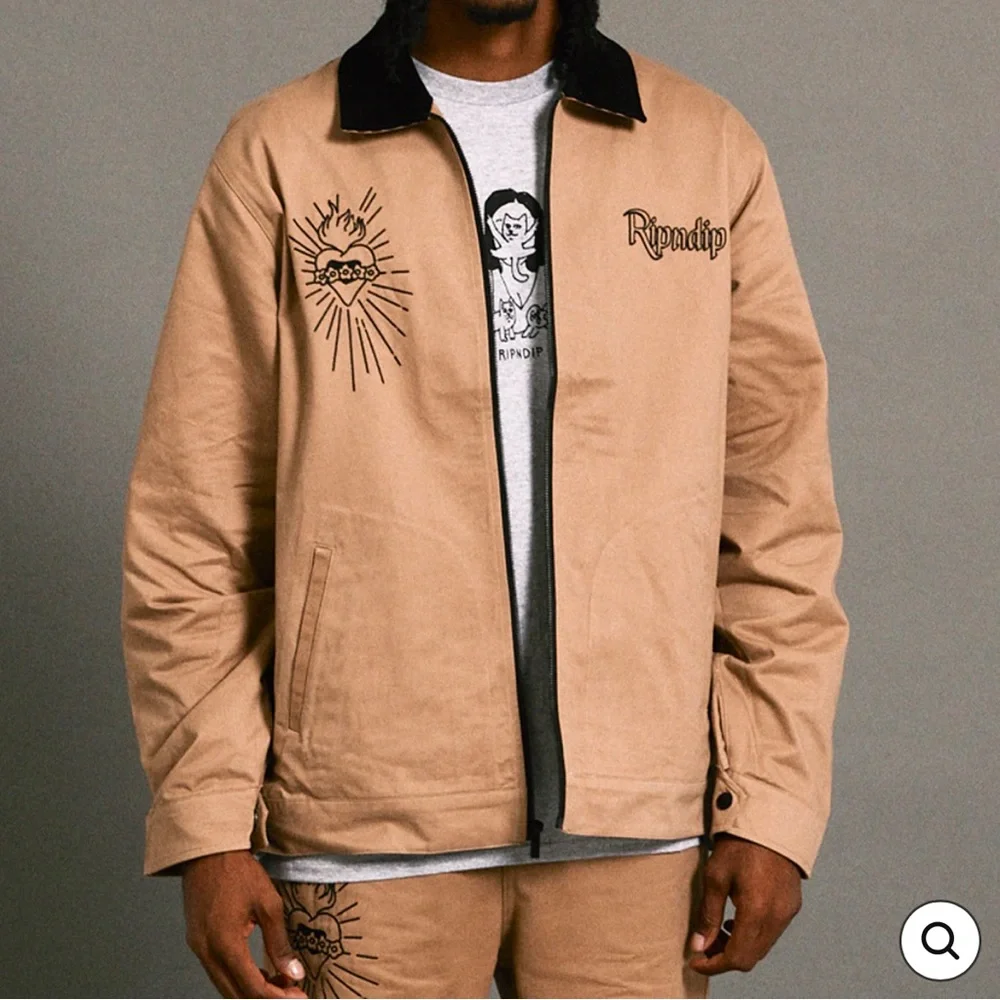 Ripndip Brown Work Jacket (NEW) - Picture 3 of 12